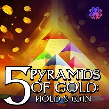5 Pyramids of Gold: Hold & Win! - ATHENA777